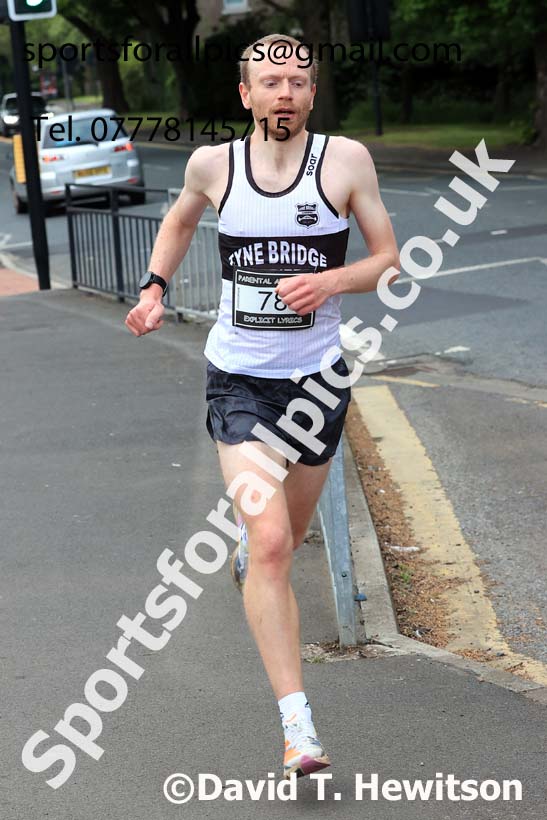 Clive Cookson 10k Road Race, 2024 Clive Cookson 10k Road Race, Whitley Bay.  Photo: David T. Hewitson/Sports for All Pics